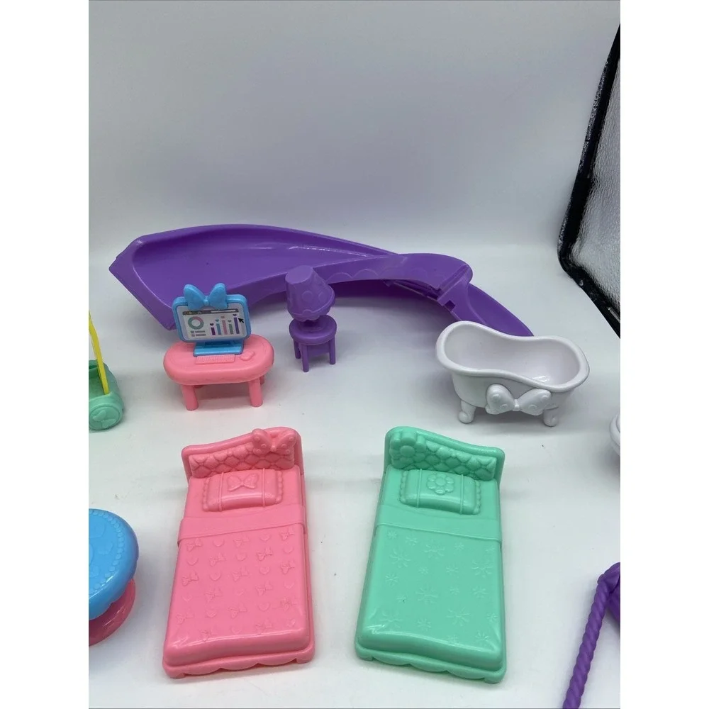 Disney Minnie Mouse Bow-Tel Replacement Parts Furniture Slide Beds Swing Tub‎